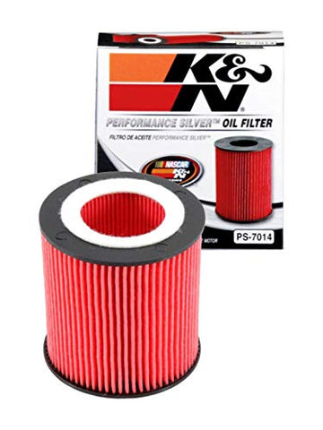 K&N Premium Oil Filter: Designed to Protect your Engine: Compatible with Select BMW Vehicle Models (See Product Description for Full List of Compatible Vehicles), PS-7014