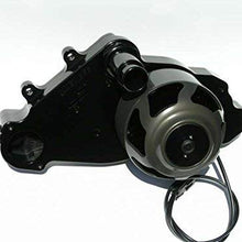 Meziere WP319S Black Billet Electric Water Pump for Small Block Chevy LS1
