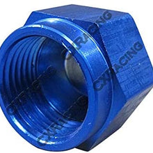 CXRacing Anodized Aluminum Flare Oil Fitting AN 10 Cap Block Off AN10