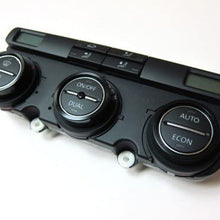 autobizpro Aluminium Bezel Set for HVAC Climatronic Dial Button Gloss Black Color for Volkswagen VW Golf Jetta MK5