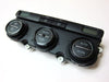 autobizpro Aluminium Bezel Set for HVAC Climatronic Dial Button Gloss Black Color for Volkswagen VW Golf Jetta MK5