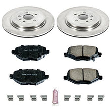 Power Stop KOE6376 Autospecialty Rear Replacement Brake Kit-OE Brake Rotors & Ceramic Brake Pads