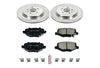 Power Stop KOE6376 Autospecialty Rear Replacement Brake Kit-OE Brake Rotors & Ceramic Brake Pads