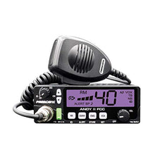 New President Andy II 12/24V FCC CB Radio with Weather Channel/Alert, Scan, USB Port, VOX and Much More!