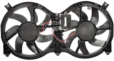 Auxiliary Radiator Fan Assembly - Compatible with 2013-2019 Nissan Pathfinder