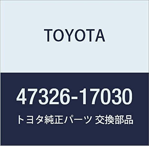 TOYOTA Genuine 47326-17030 Brake Tube