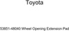 TOYOTA 53851-48040 Wheel Opening Extension Pad
