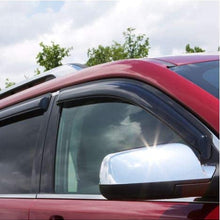 Auto Ventshade 894070 Low Profile Dark Smoke Ventvisor Side Window Deflector, 4-Piece Set for 2019 Ford Ranger Crew Cab