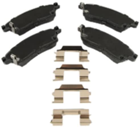 ACDelco 171-1096 GM Original Equipment Rear Disc Brake Pad Kit with Brake Pads and Clips