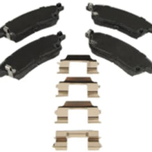 ACDelco 171-1096 GM Original Equipment Rear Disc Brake Pad Kit with Brake Pads and Clips