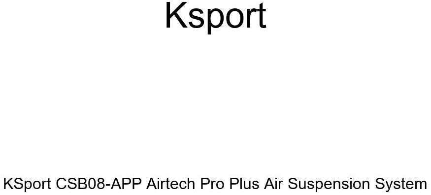 KSport CSB08-APP Airtech Pro Plus Air Suspension System