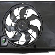 Rareelectrical NEW DUAL RADIATOR & CONDENSER FAN COMPATIBLE WITH KIA SEDONA EX L LX 2015-2018 25380-A9000