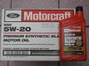 Motorcraft SAE 5w20 Synthetic Blend Motor Oil- 12 Quart Case