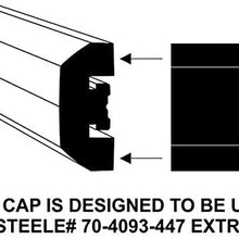 Steele Rubber Products Service Vehicle Body Bumper End Cap 70-4177-447