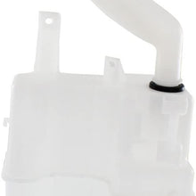 Washer Reservoir Windshield Expansion Tank w/Washer Pump, Filler Neck, and Cap compatible with Vehicles w/Headlight Washer