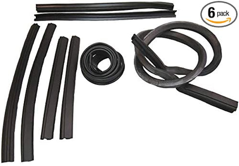 Steele Rubber Products - Convertible Roof Rail Kit - Sold and Priced as a Set - 70-1645-65