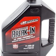 Maxima Racing Oils MAX39-109128S 10w30 Break-in Oil1 Gallon, 1 Gallon