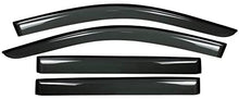 Puermto 4pcs Outside Mount Style Waterproof Sun Rain Wind Snow Guards Driver+Passenger Side Vent Shade Window Visors for 2014-2020 Nissan Rogue (Not for sport)