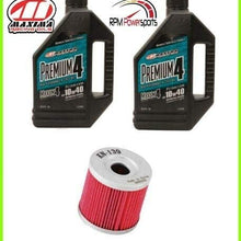 RPM Suzuki DR-Z 400SM 2005–2009 Maxima Premium 4-Stroke Oil 10W-40 OiI KIT