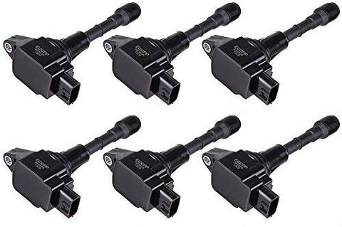 ECCPP Ignition Coils Pack of 6 Compatible with Infiniti Nissan 2007-2017 Replacement for UF-550 C1670