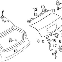 2002-2006 Nissan Altima Trunk Lid Lock Striker Latch OEM NEW