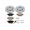 Power Stop KOE4623 Autospecialty Front Replacement Brake Kit-OE Brake Rotors & Ceramic Brake Pads