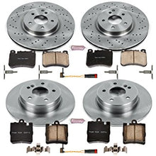 Power Stop KOE2792 Autospecialty Front and Rear Replacement Brake Kit-OE Brake Rotors & Ceramic Brake Pads