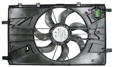 Make Auto Parts Manufacturing Premium Radiator Engine Cooling Fan with Blade, Motor & Shroud For Buick Verano 2012-2016 / For Chevrolet Cruze 2011-2014 - GM3115243