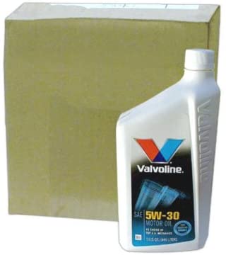 SAE 5w-30 Motor Oil, Valvoline VV177, case of 12 quart bottles