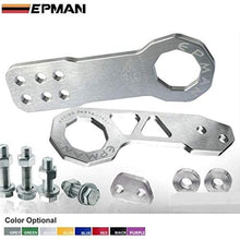 Epman CNC Billet Aluminum Front+Rear Tow Racing Bumper Hook Towing Kit TR-TH01Q (Black)