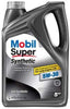 Mobil Super Synthetic 5W-30, 5-Quart, Single Bundle Super Synthetic 10W-30 Engine Oil