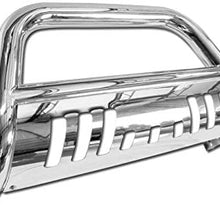 Trucks R Us - 07-10 CHEVY SILVERADO 2500 (ALSO FIT GMC SIERRA 2500) 201 BULL GUARD (CHROME)