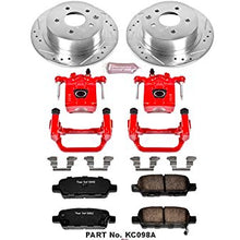 Power Stop (KC098A) 1-Click Performance Brake Kit with Calipers