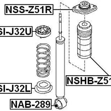 Rear Shock Absorber Support Febest NSS-Z51R Oem 55320-1AA0A