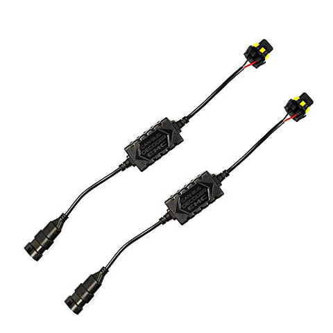 HIKARI PAIR LED Conversion Kit Headlight Canbus Resistor Error Free Anti Flickering Resistor Decoder - 9012/9005/9006
