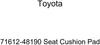 TOYOTA Genuine 71612-48190 Seat Cushion Pad