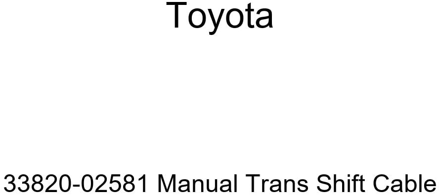 Toyota 33820-02581 Manual Trans Shift Cable