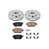 Power Stop KOE091 Autospecialty Front Replacement Brake Kit-OE Brake Rotors & Ceramic Brake Pads