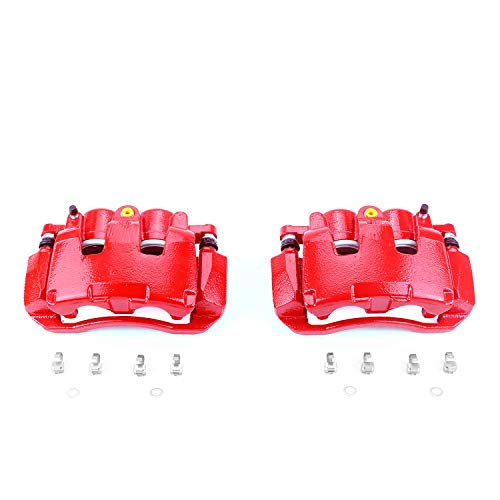 Power Stop S5054 Red Powder-Coated Performance Caliper