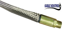 1/2" Kable Kontrol Stainless Steel Braided Sleeving (1/2" (Expansion Range 1/4" - 5/8"), 10Ft Long)