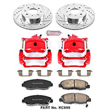 Power Stop (KC690) 1-Click Performance Brake Kit with Calipers