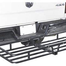 Ultra-Tow Ironton Steel Hitch Cargo Carrier - 500-Lb. Capacity, Black, 53.5in. x 19.5in. x 5in.