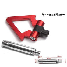 Epmn Sport Japan Model Car Auto Trailer Tow Hook Ring Eye Towing Front Rear Aluminum for Honda FIT New TR-RTHLPH005 (Red)