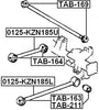 4874035020 - Arm Bushing (For Track Control Arm) For Toyota - Febest