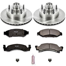 Power Stop KOE1766 Autospecialty Front Replacement Brake Kit-OE Brake Rotors & Ceramic Brake Pads