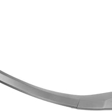IKON MOTORSPORTS | Front Bumper Lip Compatible With 20-21 Toyota Corolla LE | Matte Black Guard Protection Finisher Under Chin Spoiler