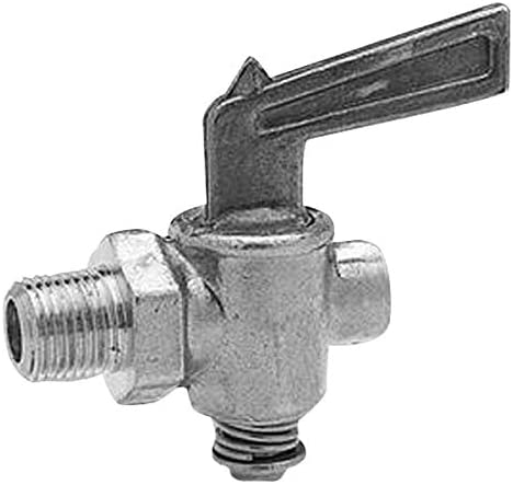 Edelmann 342400 Brass 'Straight' Drain Cock - 1/4