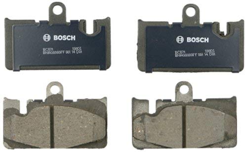 Bosch BC871 QuietCast Premium Ceramic Disc Brake Pad Set For 2001-2006 Lexus LS430; Rear