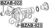 A2513330714 - Arm Bushing (for Differential Mount) For Mercedes - Febest