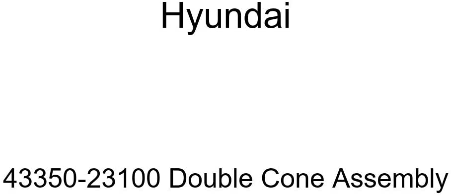 Genuine Hyundai 43350-23100 Double Cone Assembly